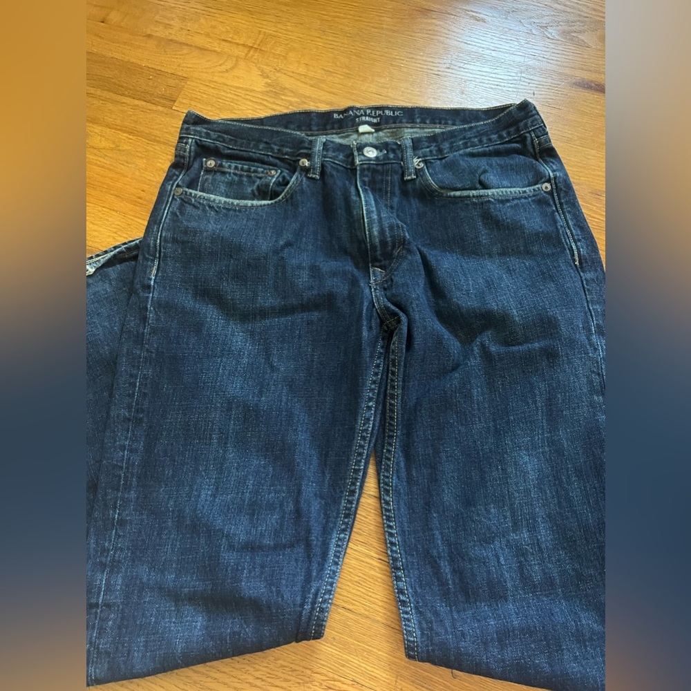 Banana Republic straight leg jeans 32x32